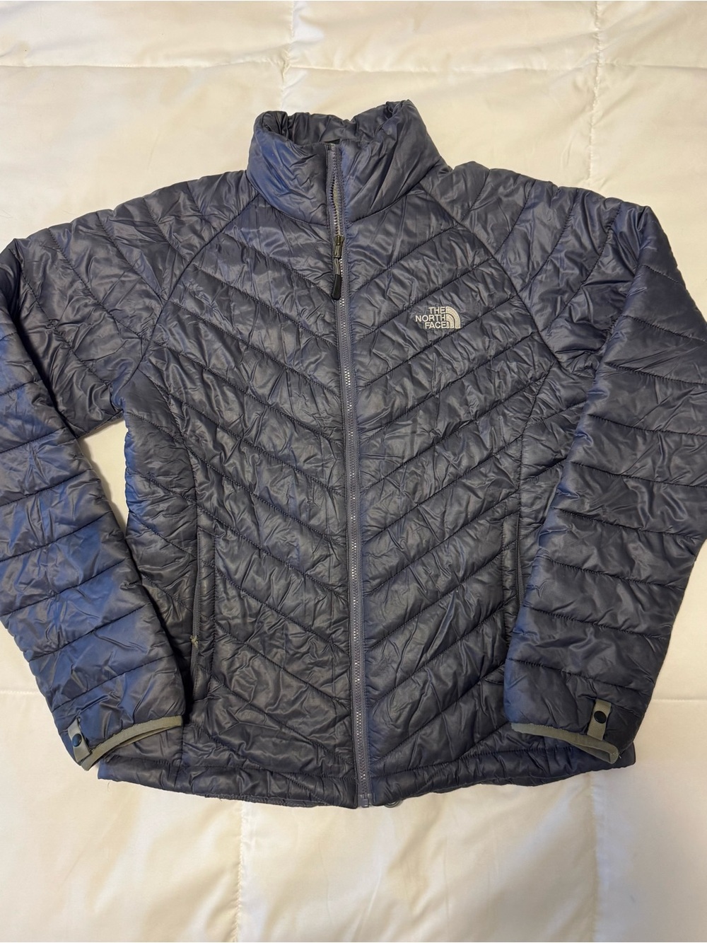 The North Face Sz Medium Women’s Purple Puffer Quilted Jacket